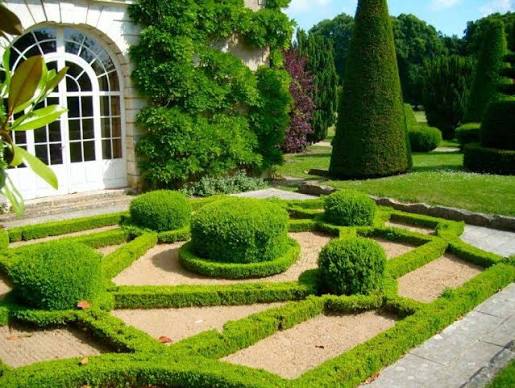 Thoughtfully designed garden landscape